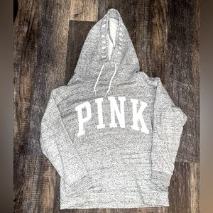 Pink Grey Hoodie -Size Small